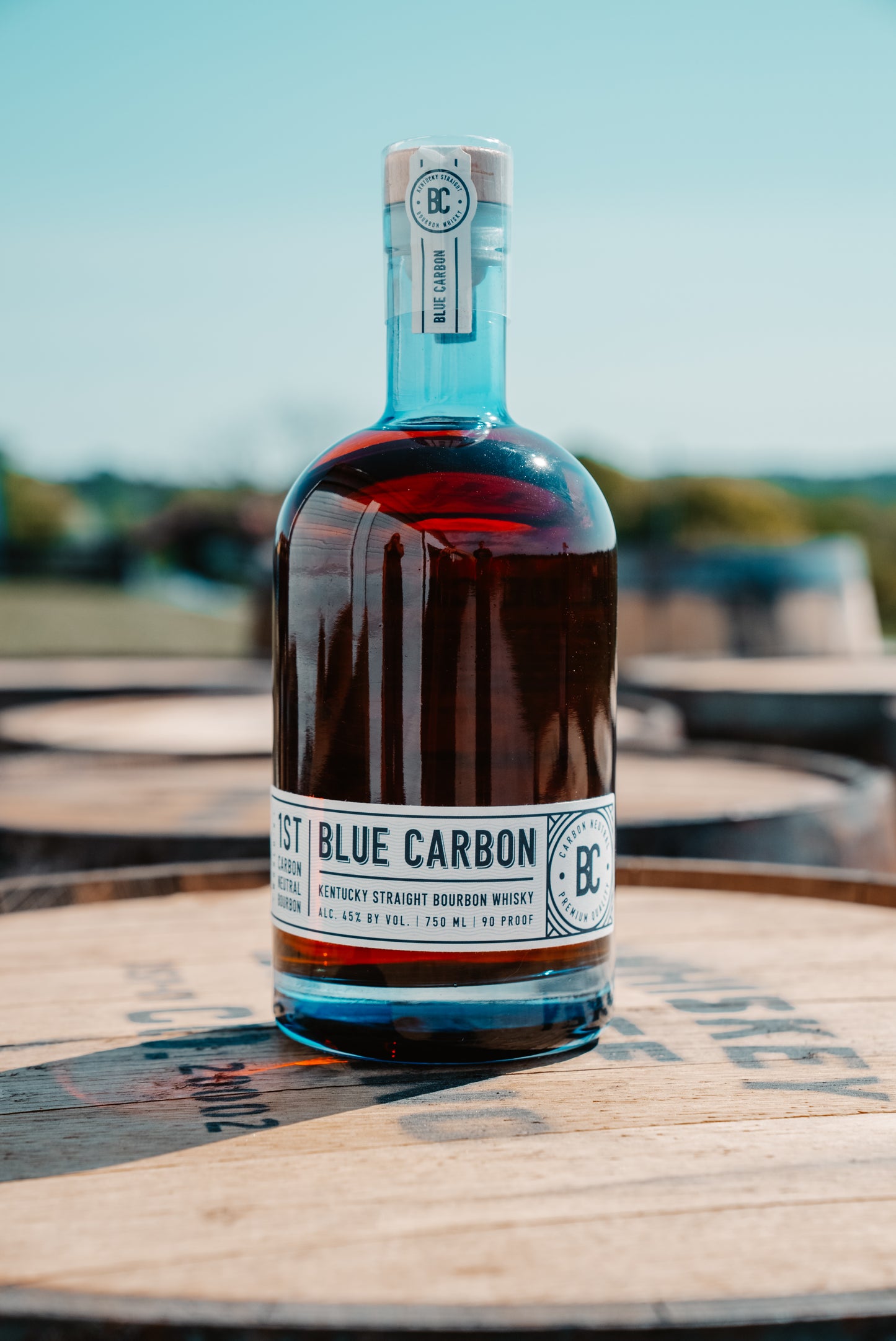 Blue Carbon Bourbon - Bourbon | 75% Corn | 21% Rye | 4% Malt Barley