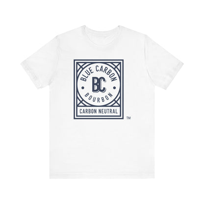 Blue Carbon Bourbon Logo'd Eco-Friendly Bourbon Tee