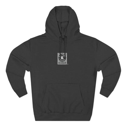 Blue Carbon Bourbon Logo'd Hoodie