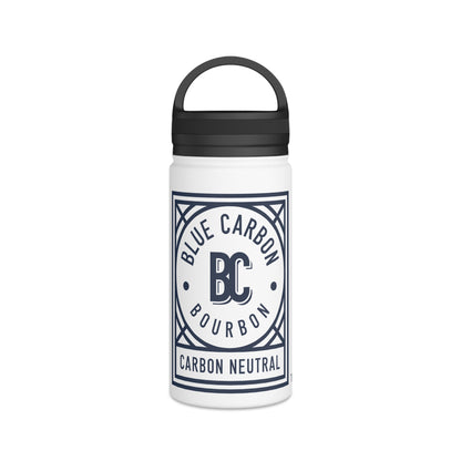 Blue Carbon Bourbon Stainless Steel Water Bottle