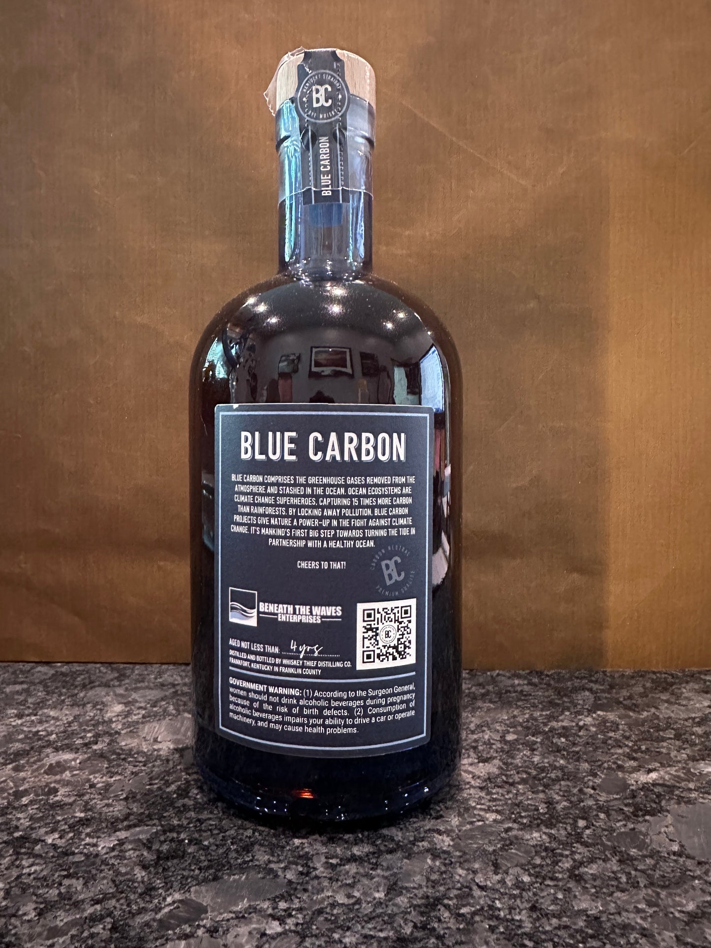 Blue Carbon Bourbon - Rye | 64% Rye | 24% Corn | 12% Malt Barley