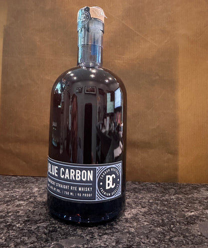 Blue Carbon Bourbon - Rye | 64% Rye | 24% Corn | 12% Malt Barley