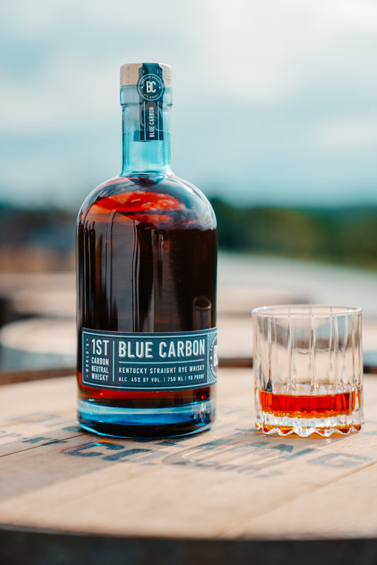 Blue Carbon Bourbon - Rye | 64% Rye | 24% Corn | 12% Malt Barley